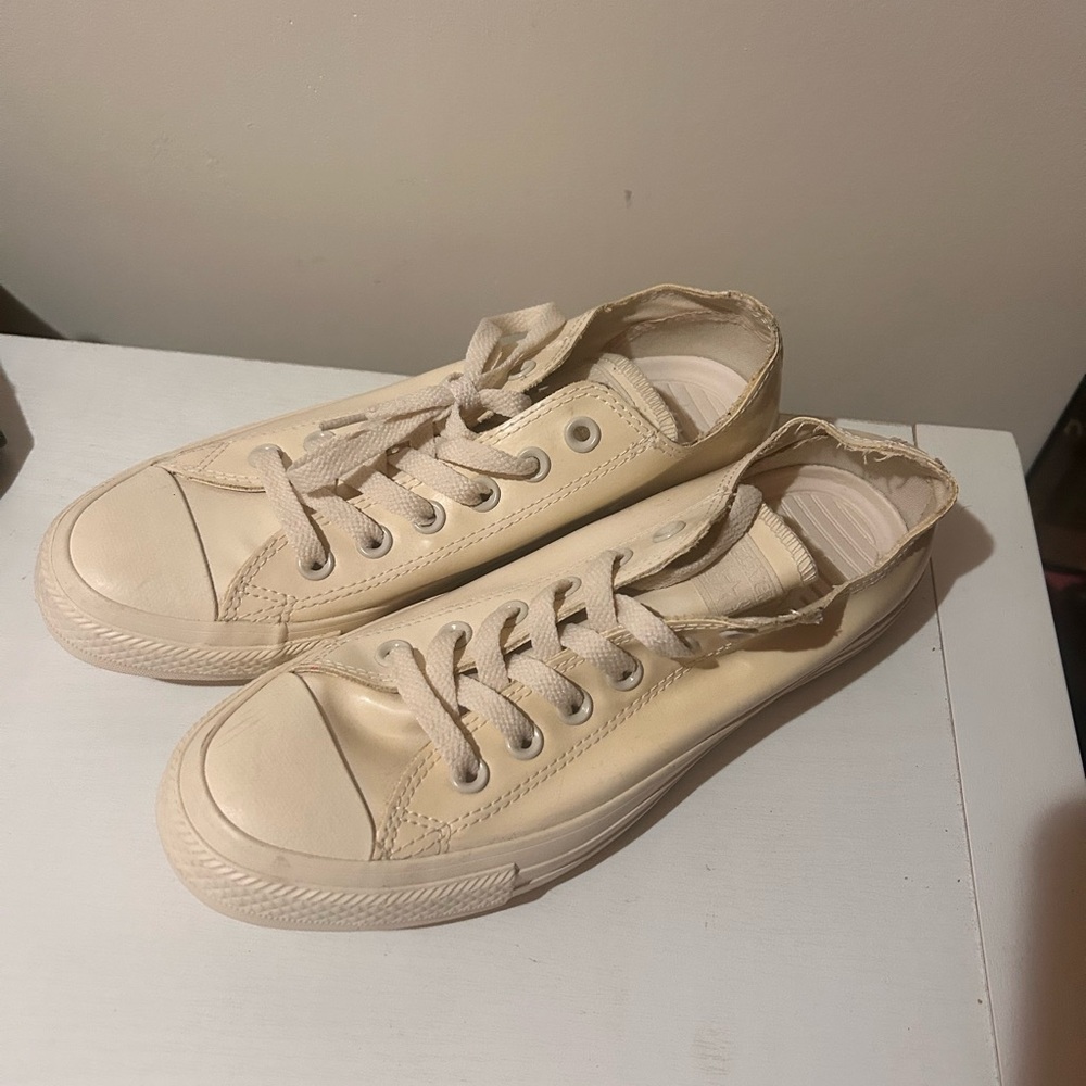 Converse Cream Sneakers